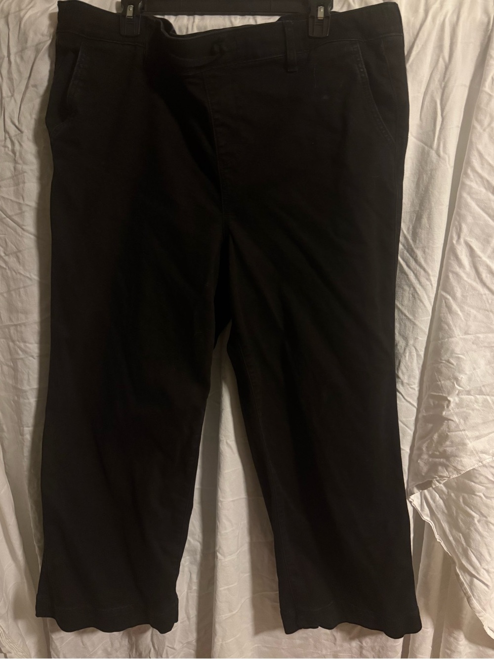 Torrid 3S Black wide leg jeans